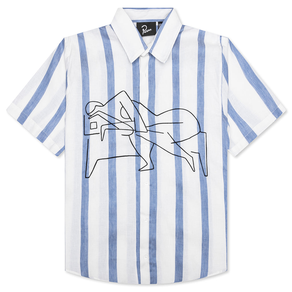 Sleep Now Short Sleeve Shirt - Blue