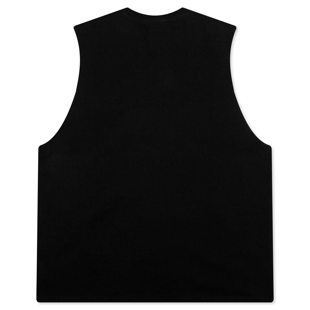 The Dean Sleeveless Tee - Black