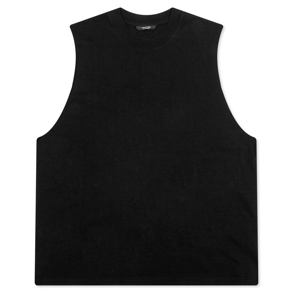 The Dean Sleeveless Tee - Black