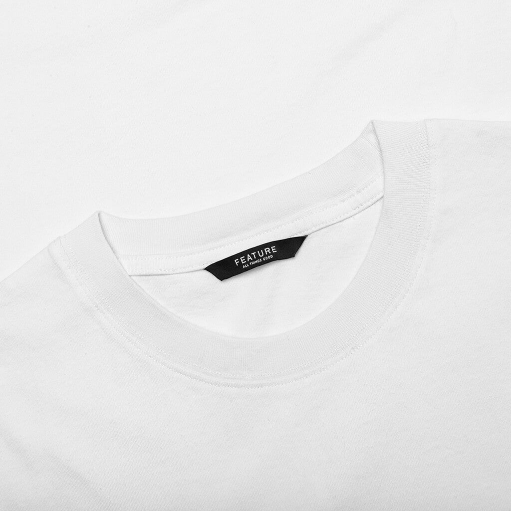 The Dean Sleeveless Tee - White