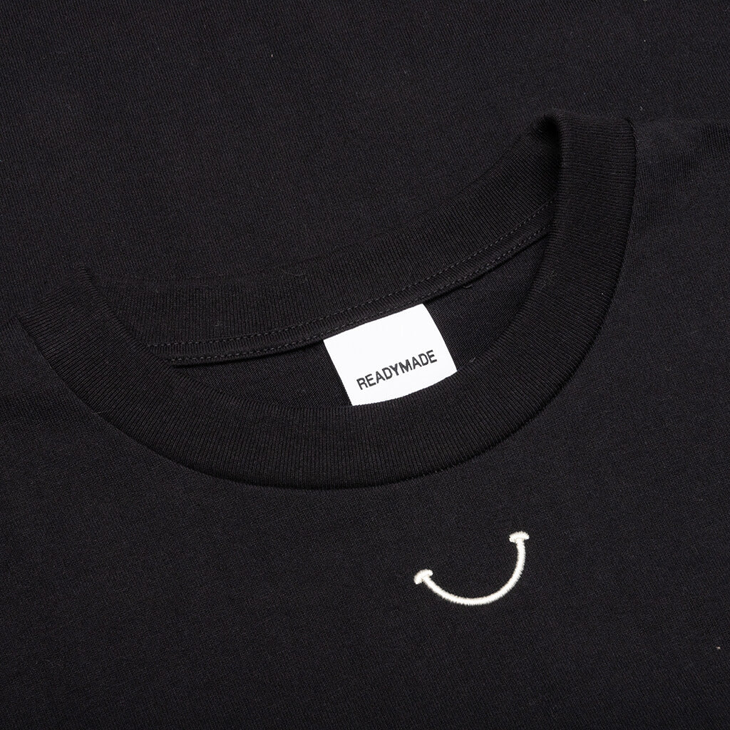 Smile S/S T-Shirt - Black