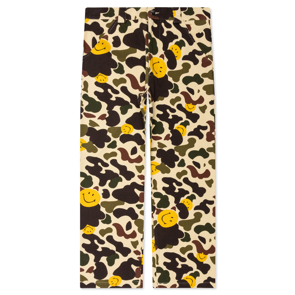 Smiley Camo Pants - Woodland