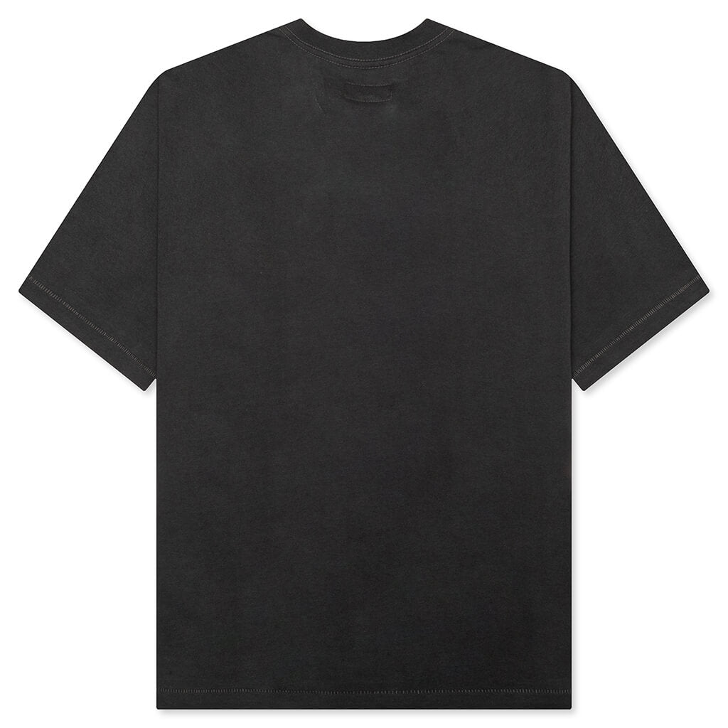 Smiley Masked T-Shirt - Washed Black