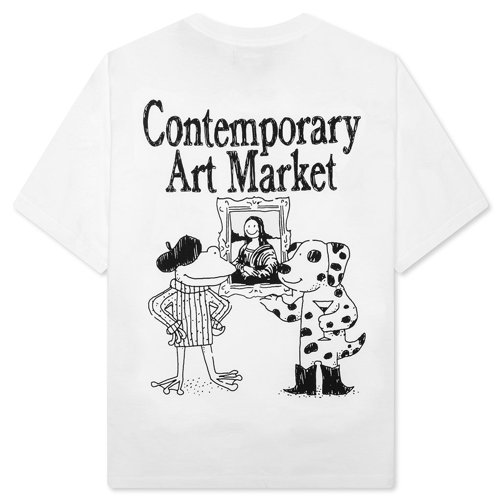 Smiley Museum UV T-Shirt - White