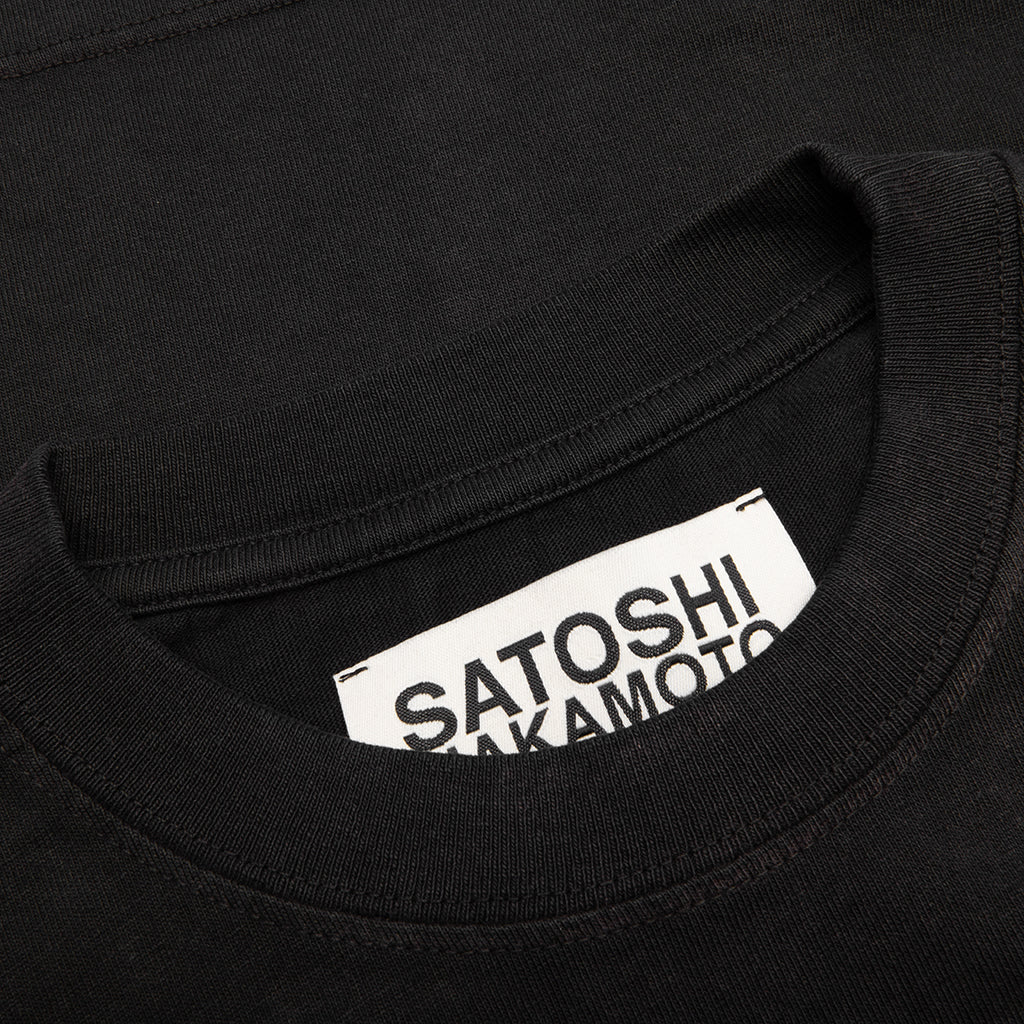 Smiley Tee - Washed Black