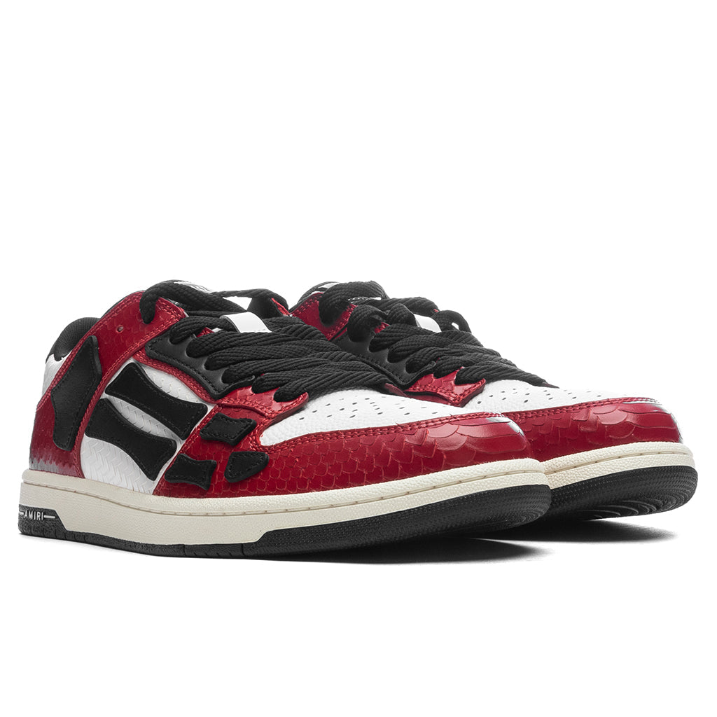 Snake Skel Top Low - Red