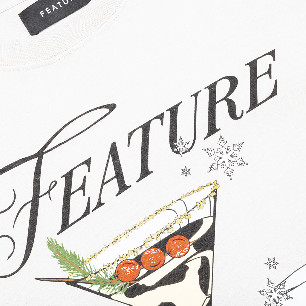 Snowflake Soiree Tee - Pigment Grey