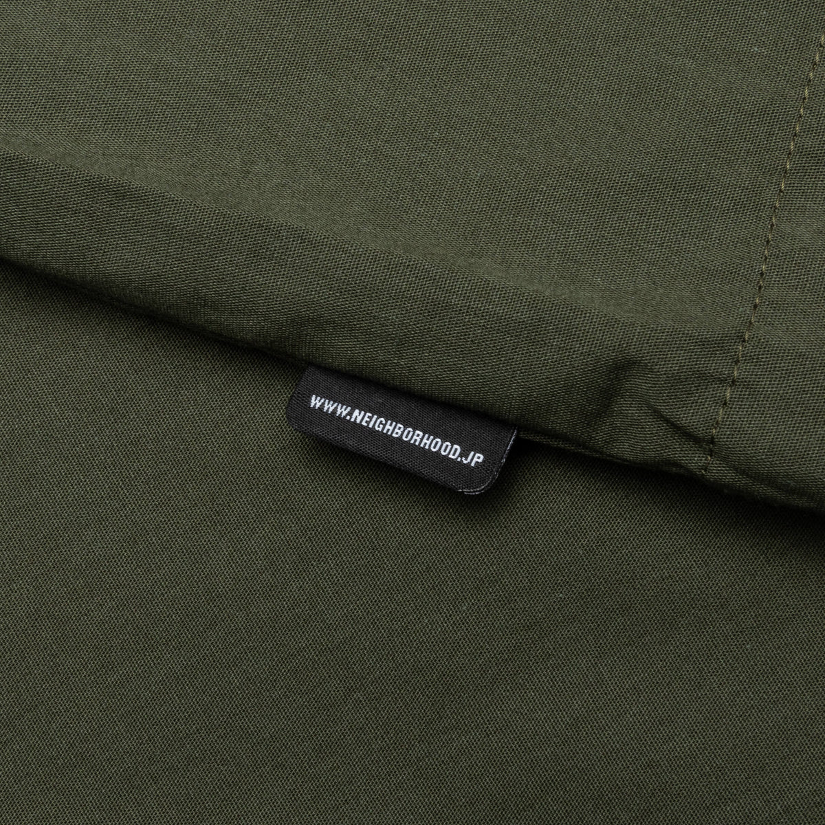 Solid Color Hawaiian S/S Shirt - Olive Drab