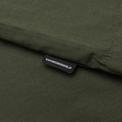 Solid Color Hawaiian S/S Shirt - Olive Drab