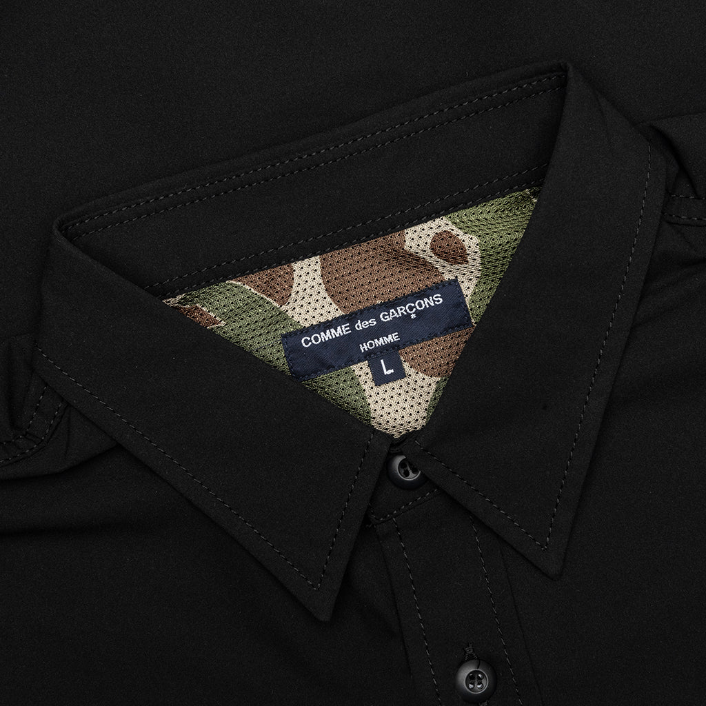 Solotex Pocket L/S Shirt - Black