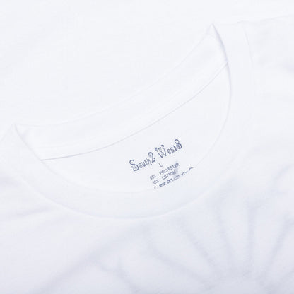 L/S Round Pocket Tee - White