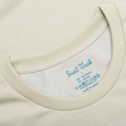 Round Pocket S/S Tee - Grey
