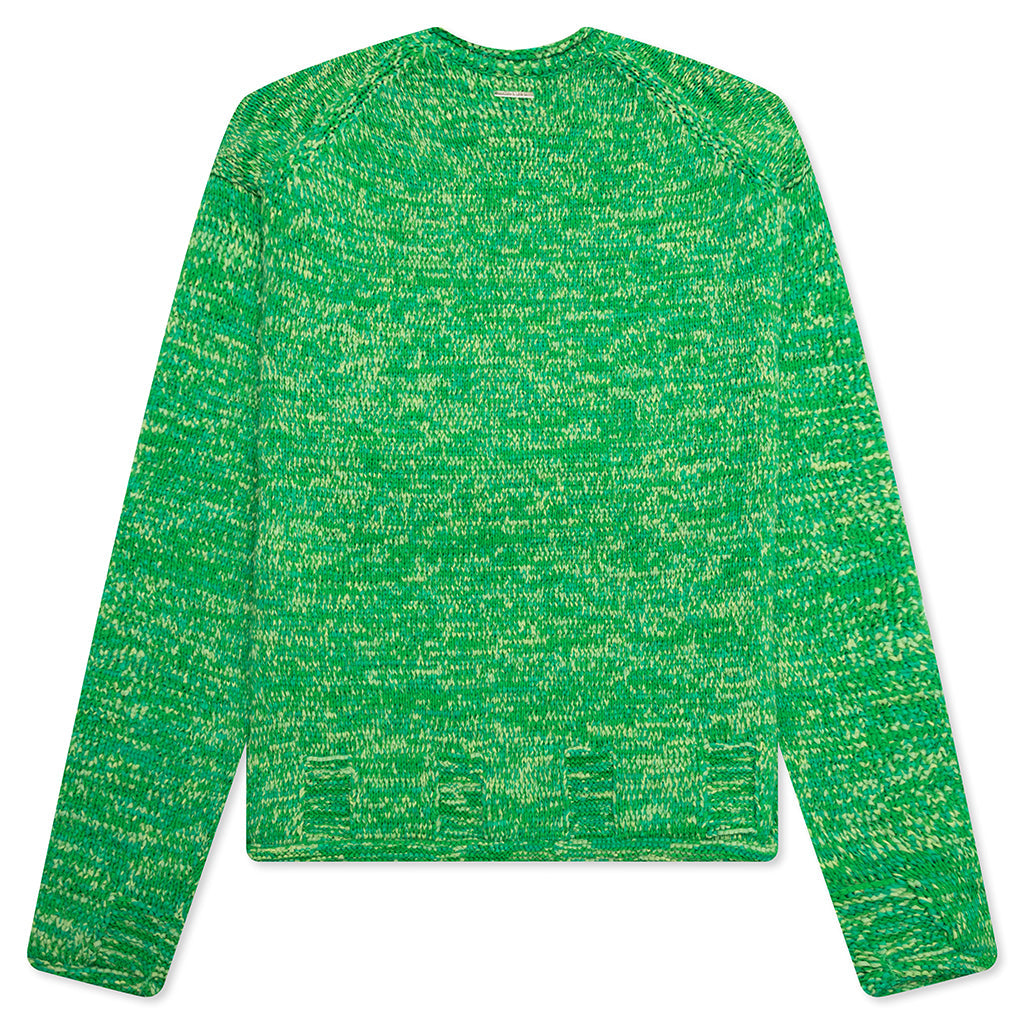 Space Dye Jumper - Apple