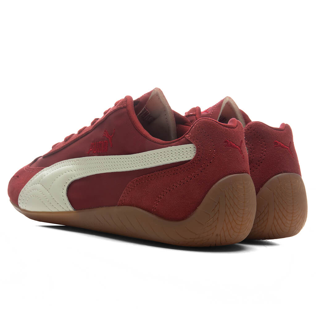 Speedcat Nylon - Dark Crimson/Puma White