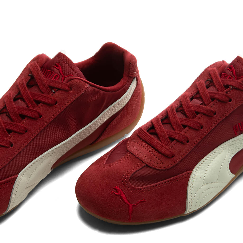 Speedcat Nylon - Dark Crimson/Puma White