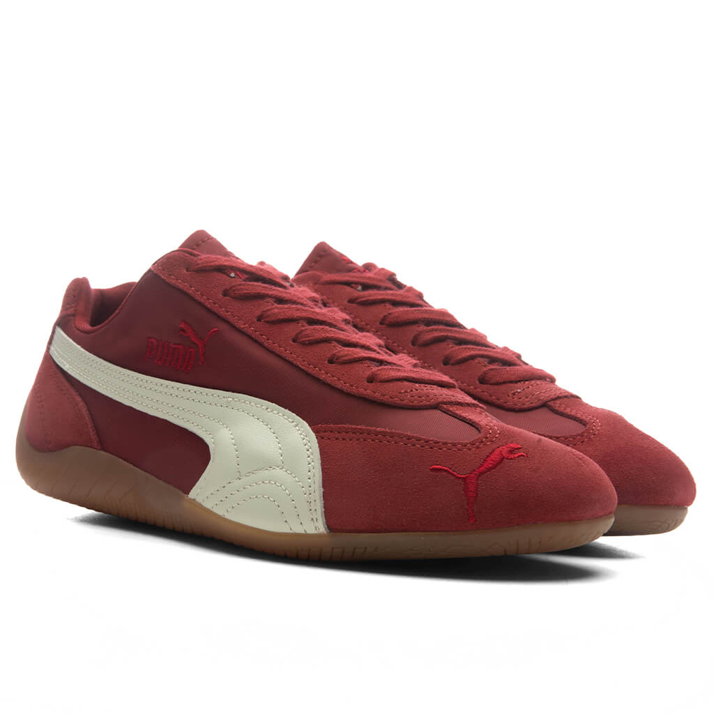 Speedcat Nylon - Dark Crimson/Puma White