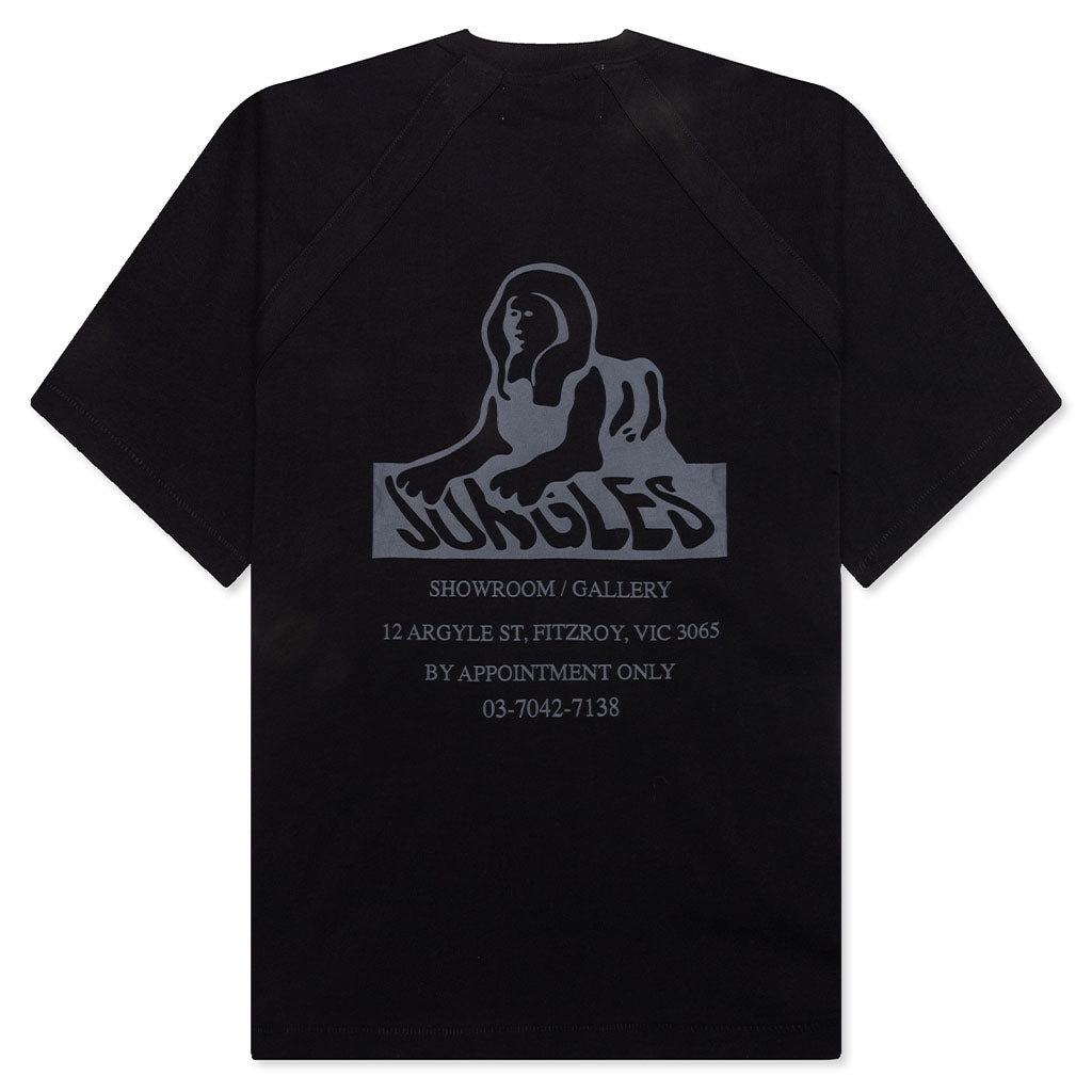 Sphinx Raglan Tee - Black