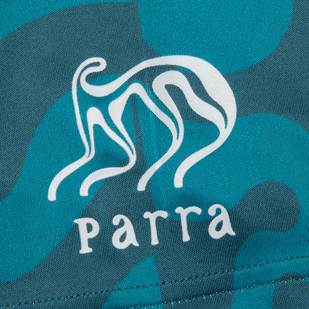 Sports Flage Polo Shirt - Deep Sea Green
