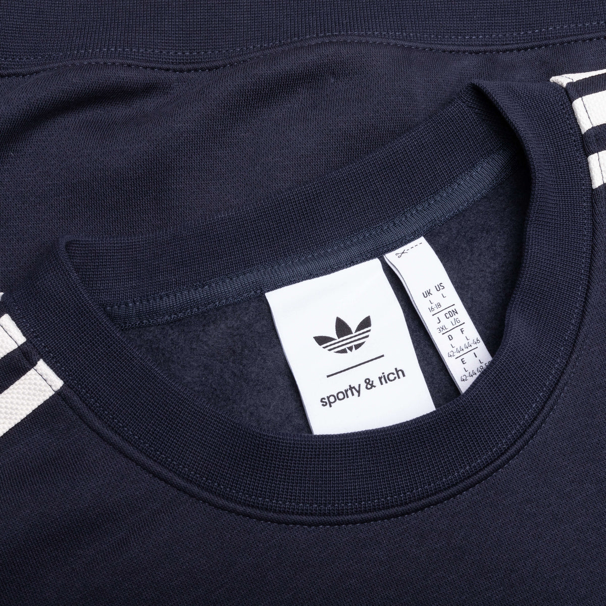 Adidas x Sporty & Rich Sweatshirt - Night Navy