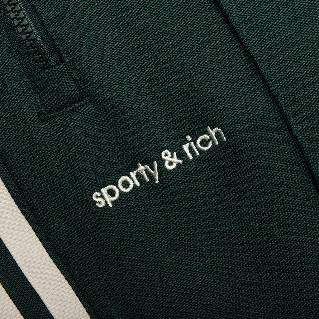 Adidas x Sporty & Rich Track Pant - Shadow Green