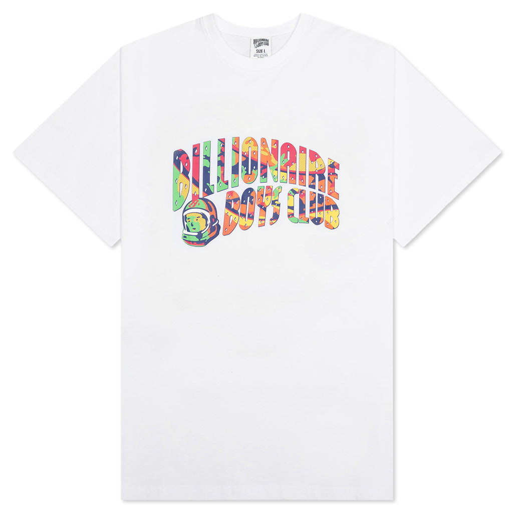 Space Beach S/S Tee - Bleach White