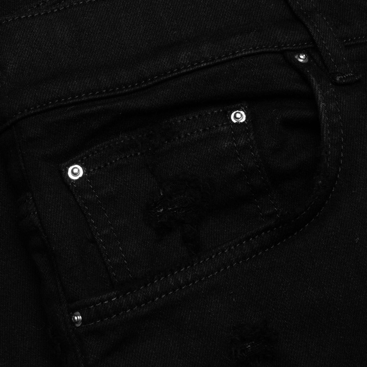 Stack Kick Flare Jean - Black