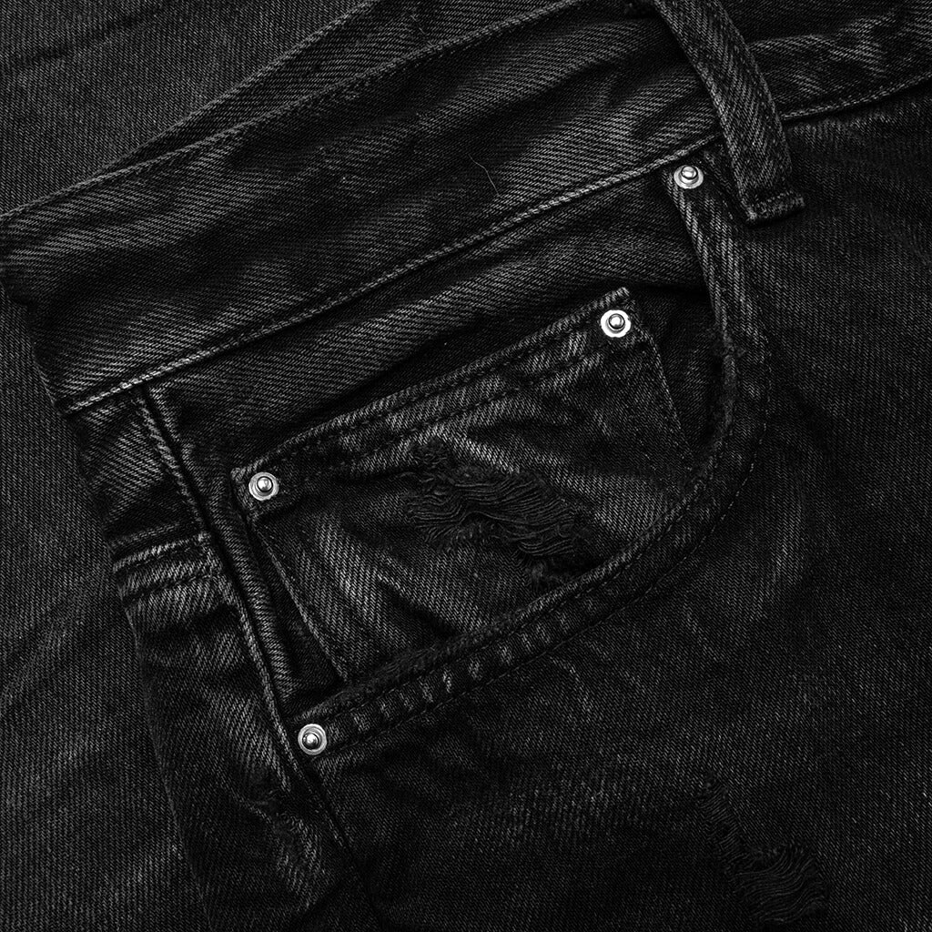 Stack Straight Jean - Faded Black