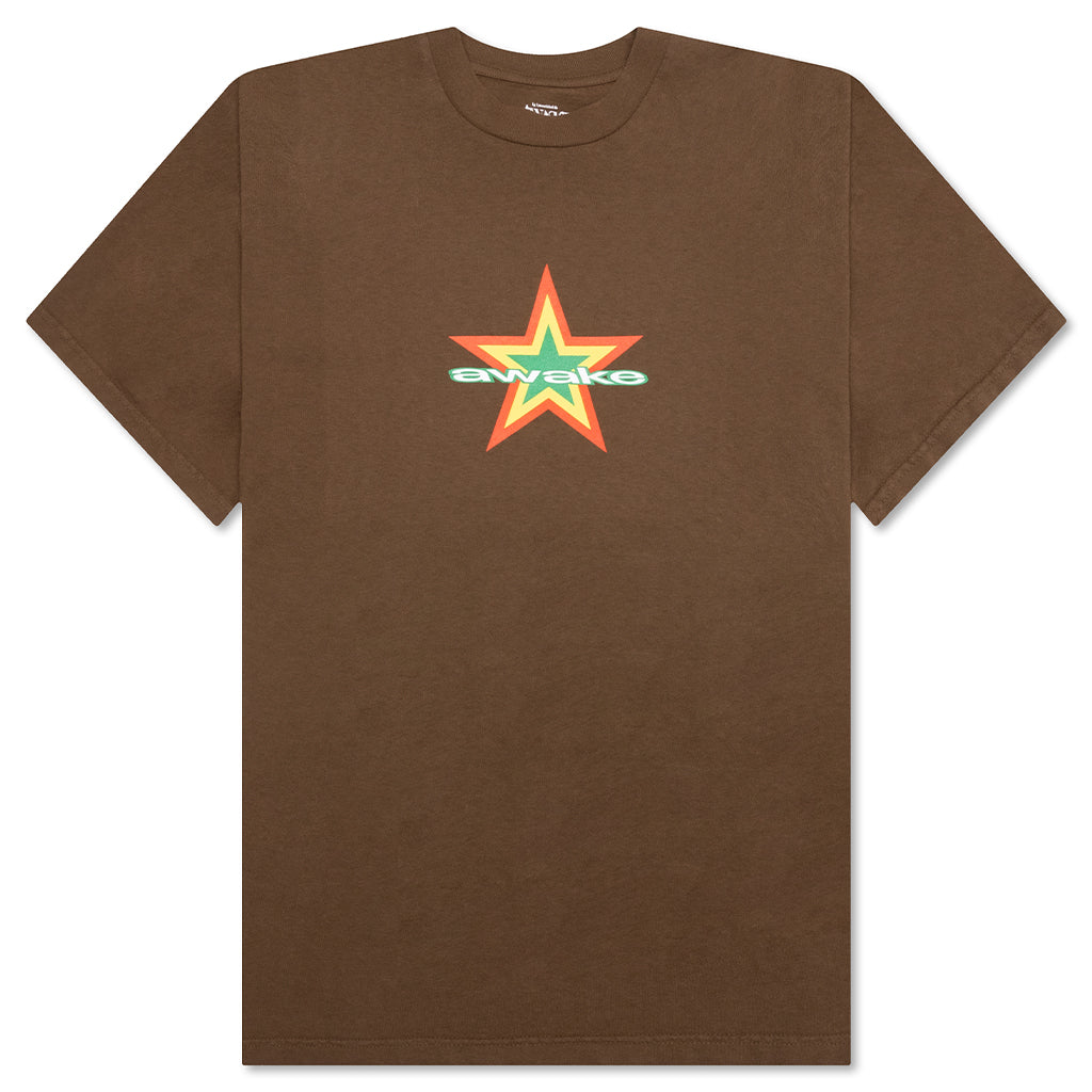 Star Logo Tee - Chocolate