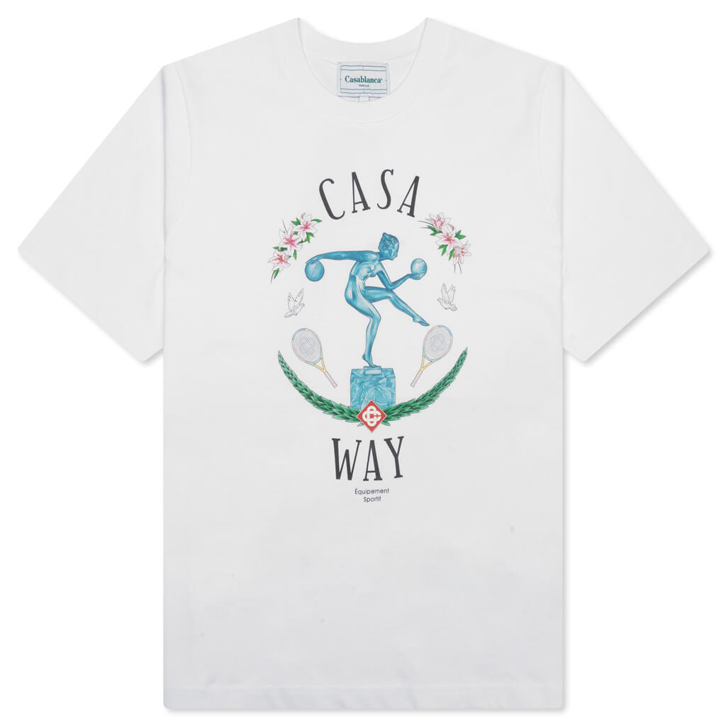 Statue En Marbre T-Shirt - White