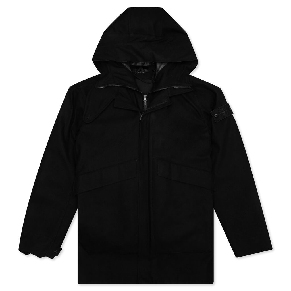 Real Down Jacket 442F1 - Black