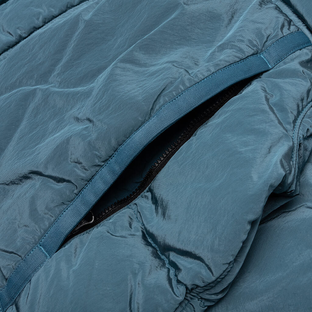 Real Down Jacket 44508 - Cobalt Blue