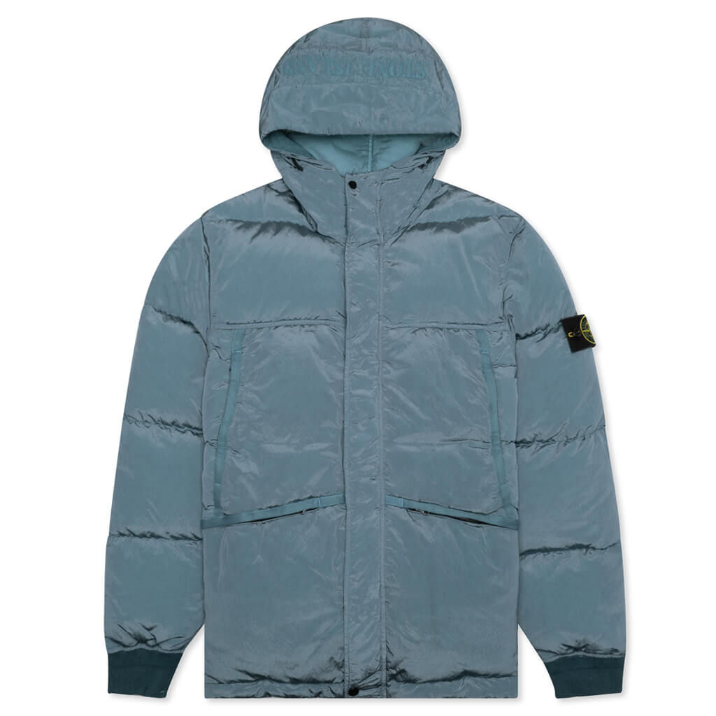 Real Down Jacket 44508 - Mid Blue