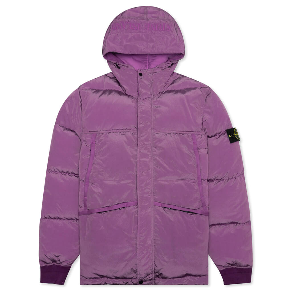 Real Down Jacket 44508 - Purple