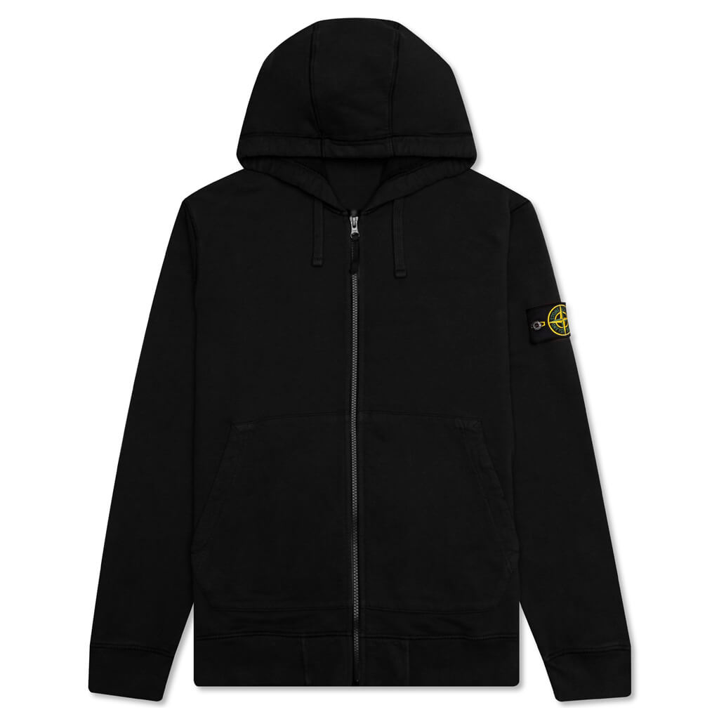 Hooded Full Zip Sweatshirt 64220 - Black