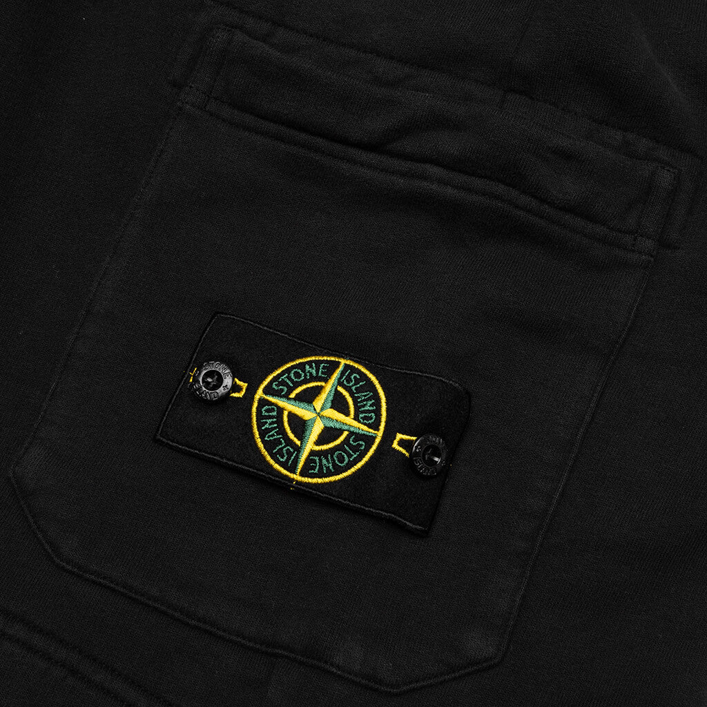 Fleece Shorts 64620 - Black