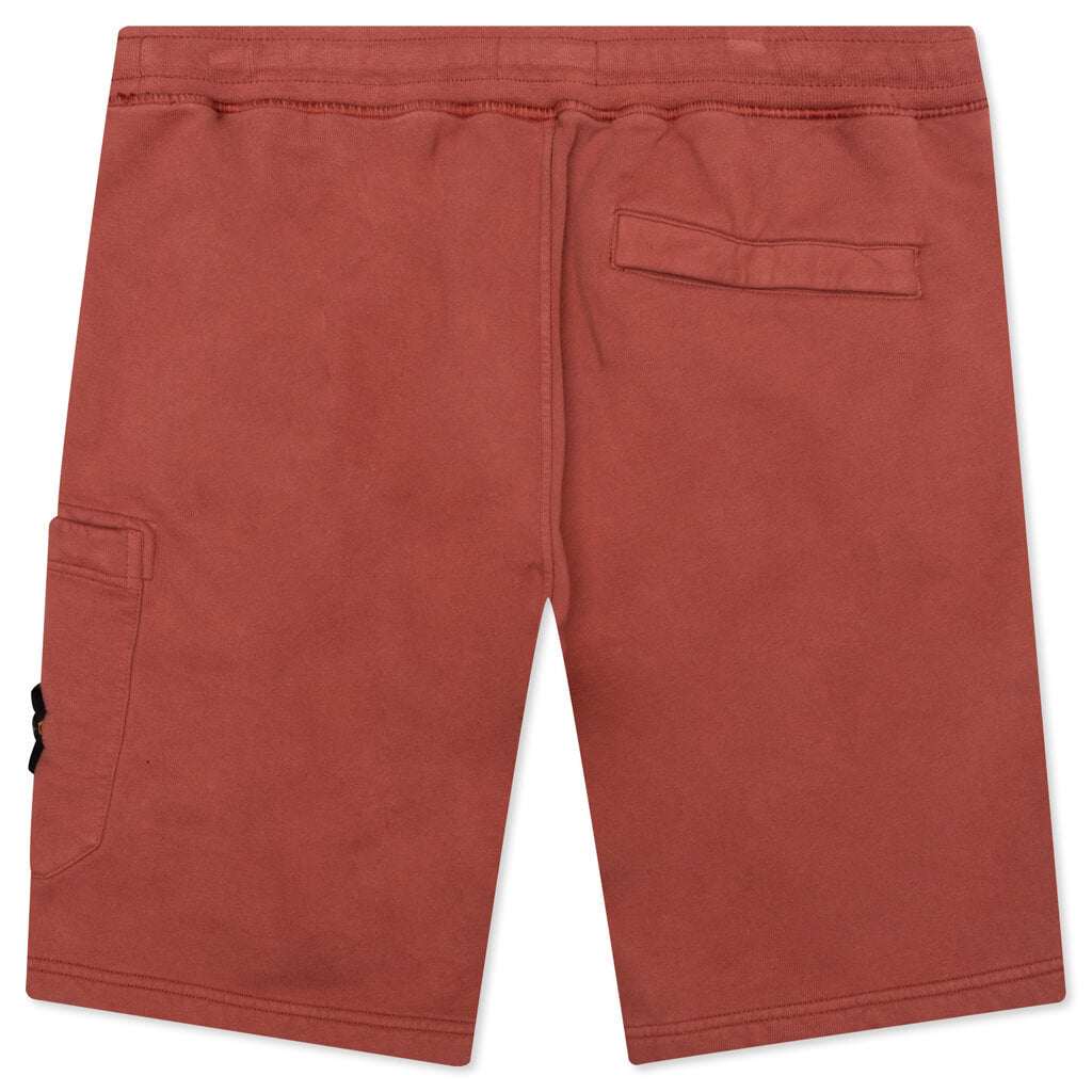 Fleece Shorts 64620 - Brick Red