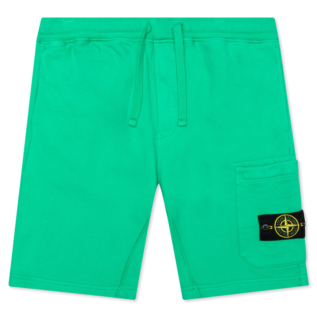Fleece Shorts 64620 - Green