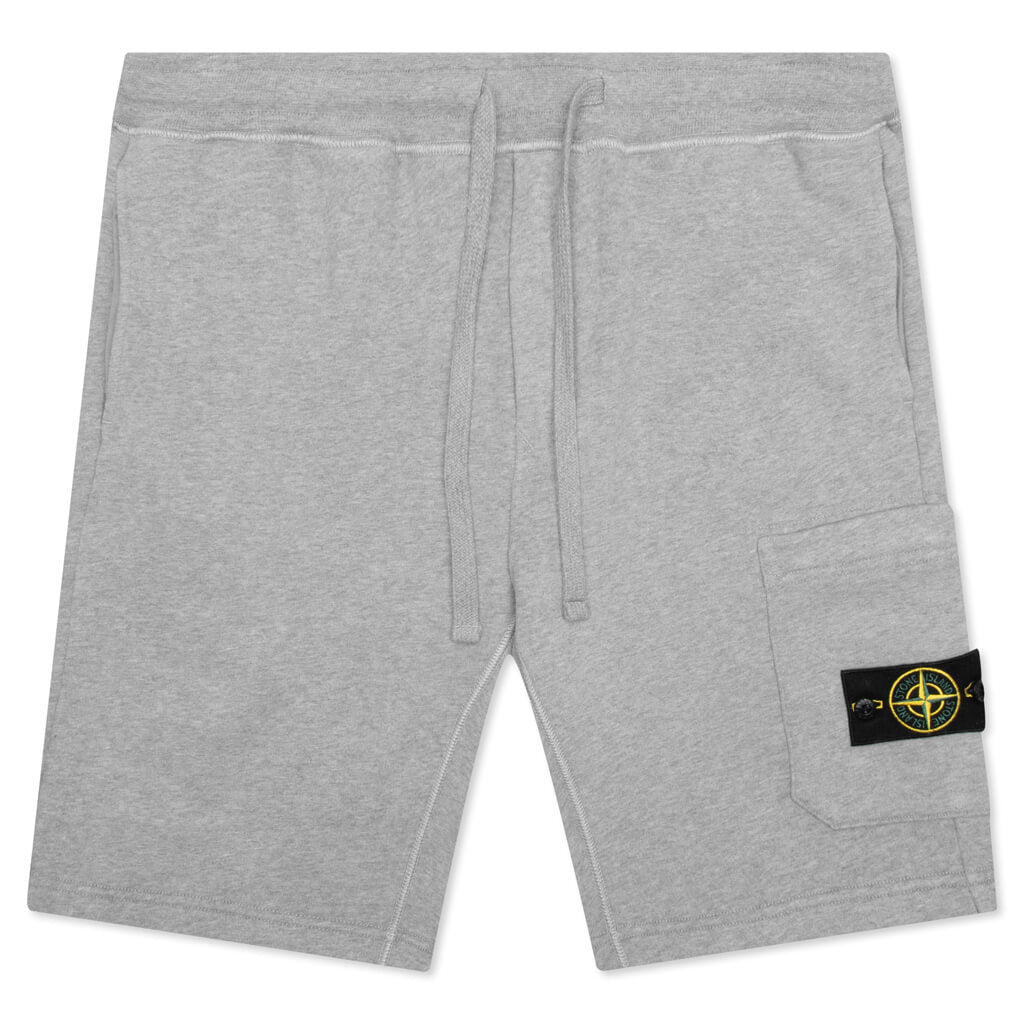 Fleece Shorts 64620 - Melange Grey