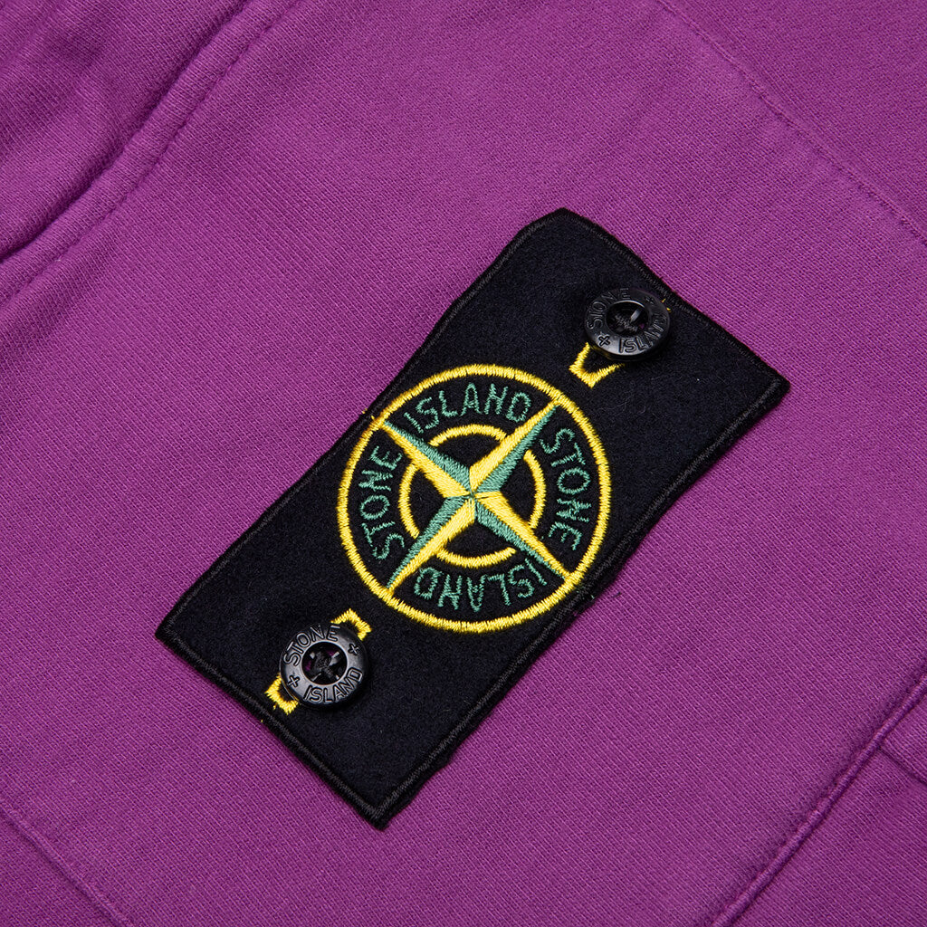Fleece Shorts 64620 - Purple