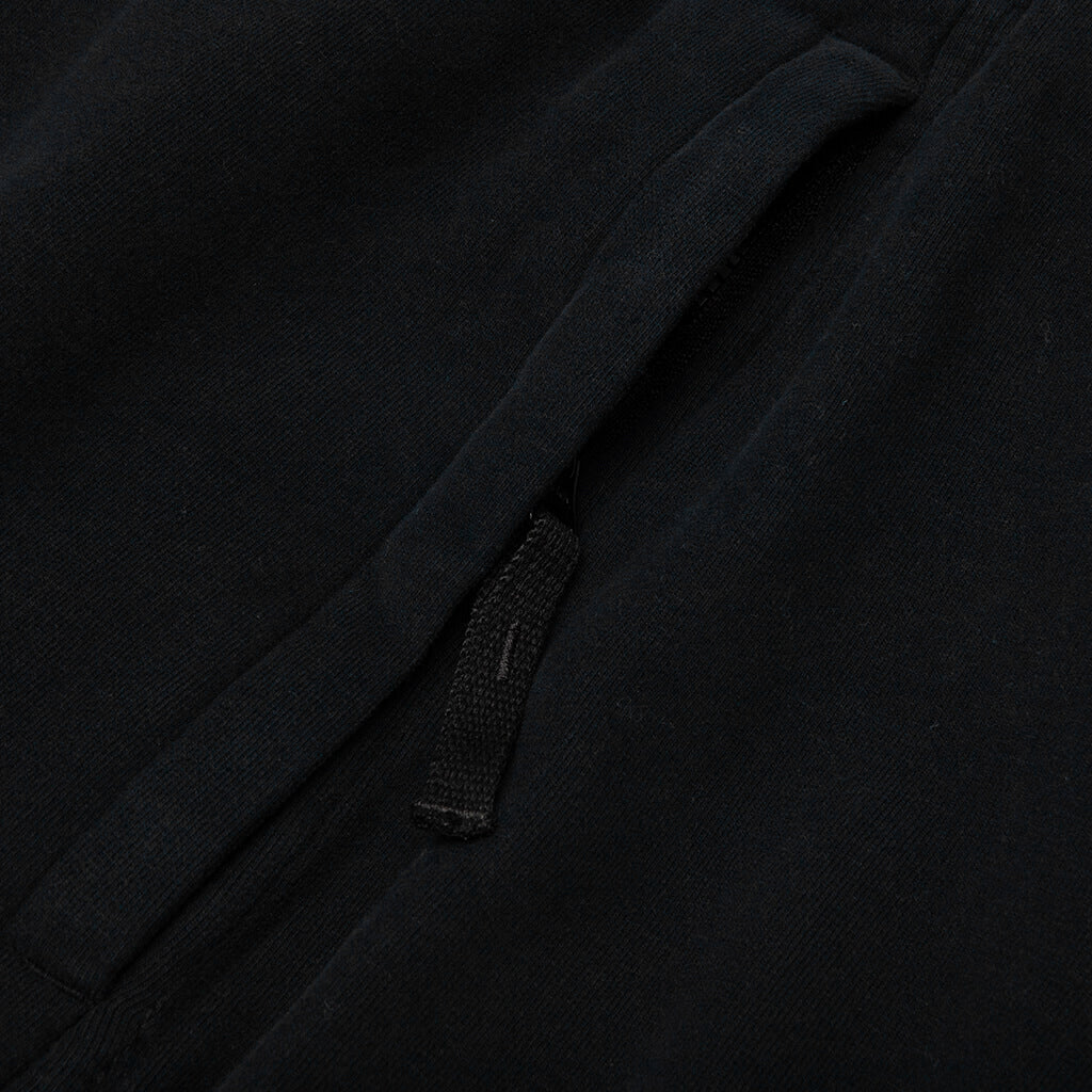 Cargo Fleece Pants - Black