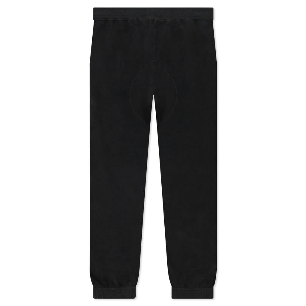 Cargo Fleece Pants - Black