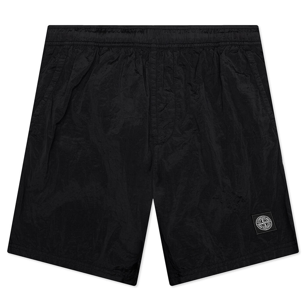 Econyl Regenerated Nylon Swim Trunks - Black