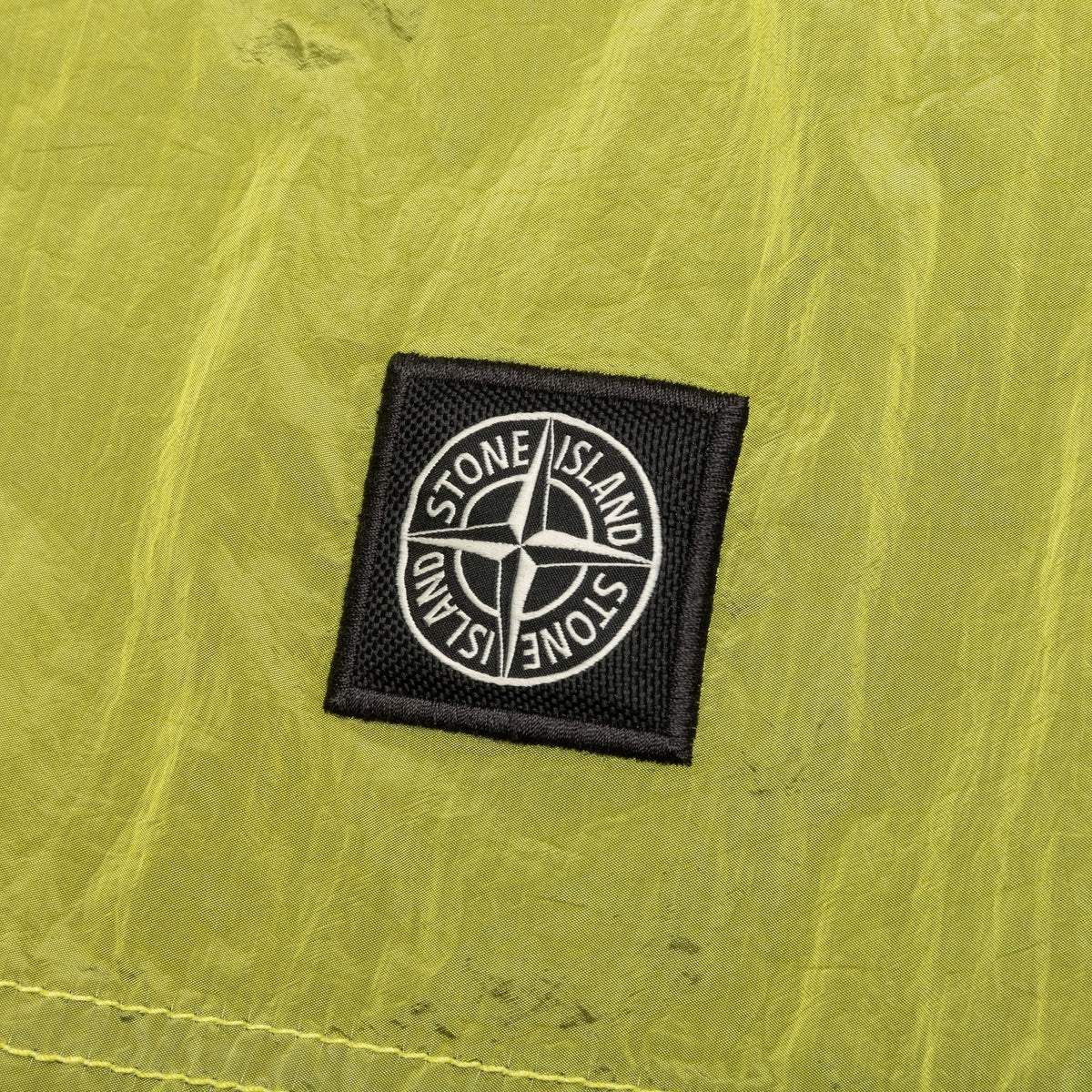 Nylon Metal Shorts - Lemon