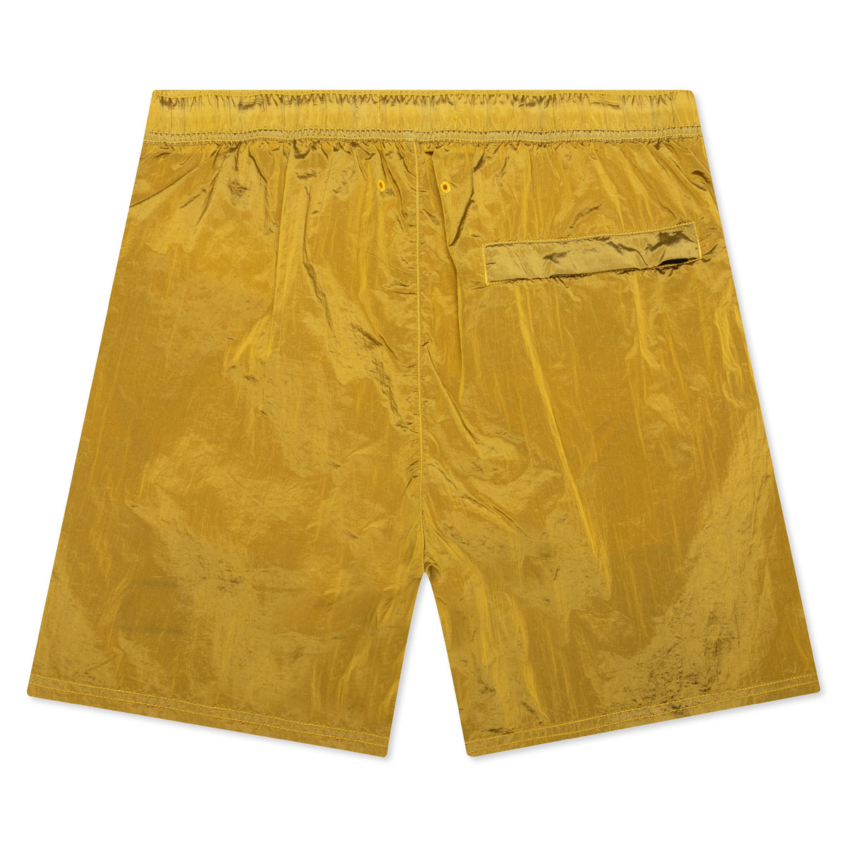 Nylon Metal Shorts - Yellow