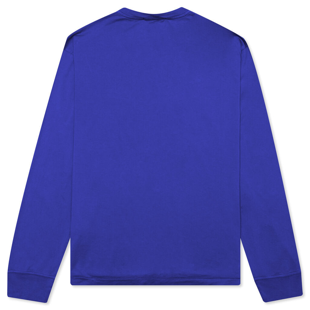 Patch Logo L/S Tee - Periwinkle