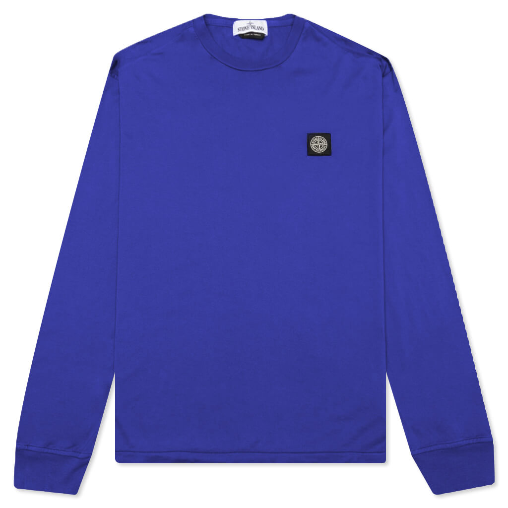 Patch Logo L/S Tee - Periwinkle