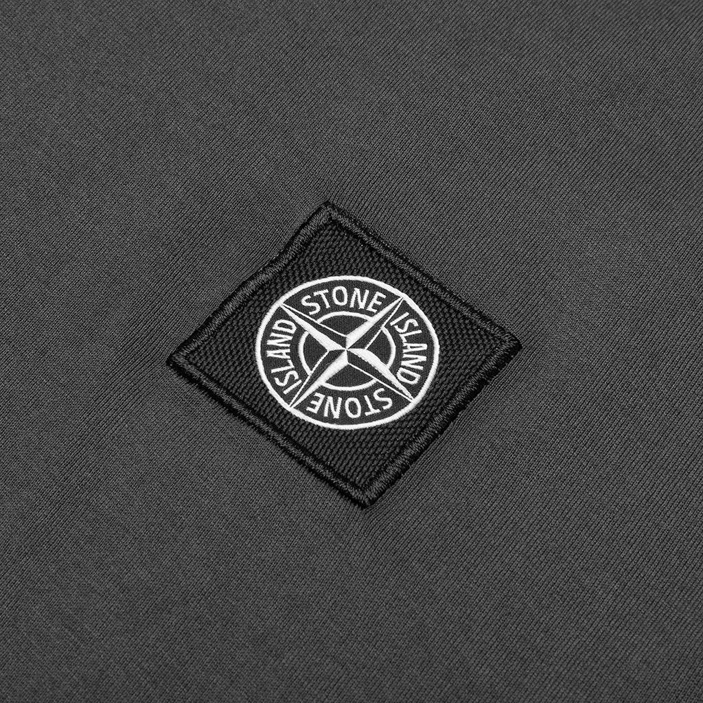 Patch Logo L/S Tee - Charcoal