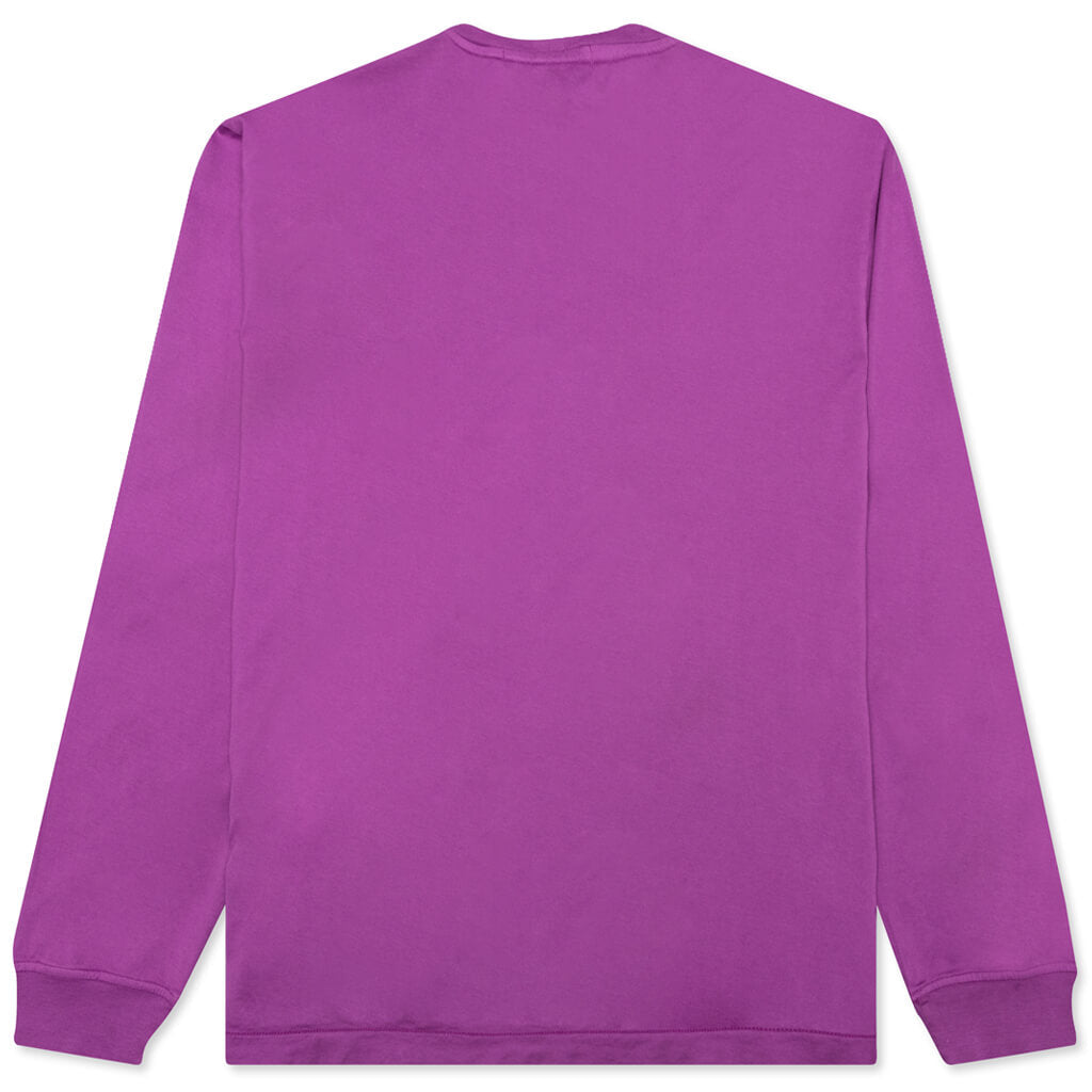 Patch Logo L/S Tee - Purple