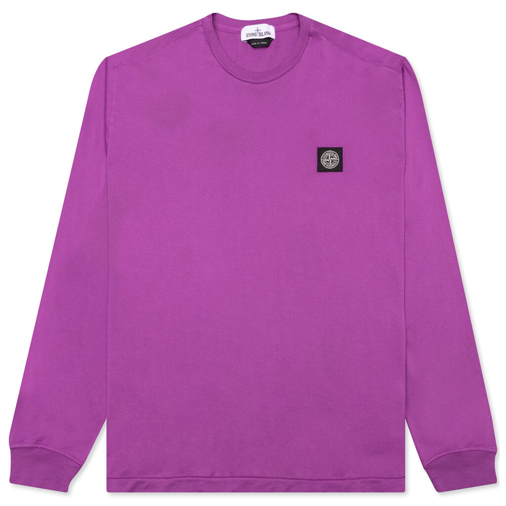 Patch Logo L/S Tee - Purple