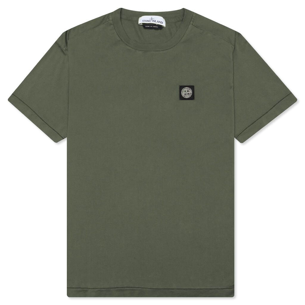 Patch Logo S/S Tee - Sage Green